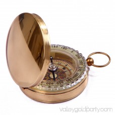 HDE Glow-in-the-Dark Golden Magnetic Pocket Compass for Camping and Hiking
